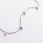 Браслет у білому золоті з діамантами бб0041di от ювелирного магазина Оникс - 1