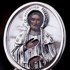 Икона "Св. Александра Невского" 23408а от ювелирного магазина Оникс
