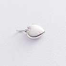Срібний кулон "Сердечко" 132822 от ювелирного магазина Оникс - 1