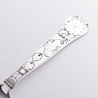 Срібна чайна ложка "Хлопчик" (метрика народження) 6343-D от ювелирного магазина Оникс - 2