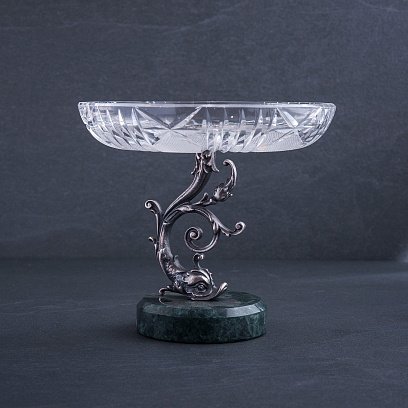 Срібна цукерниця "Рибка" сер00063р №4