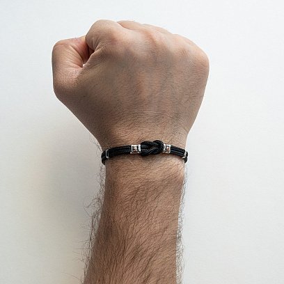 Шелковый браслет "Морской узел" ZANCAN EXB475MR-NE №2