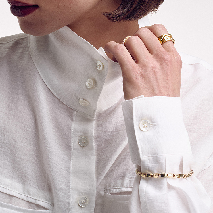 Каблучка "Gina" у жовтому золоті к07391 від ювелірного магазину Онікс - 37