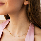 Кольє "Кульки" у жовтому золоті кол02666 от ювелирного магазина Оникс - 3