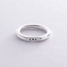 Серебряное кольцо для гравировки 112697 от ювелирного магазина Оникс - 8