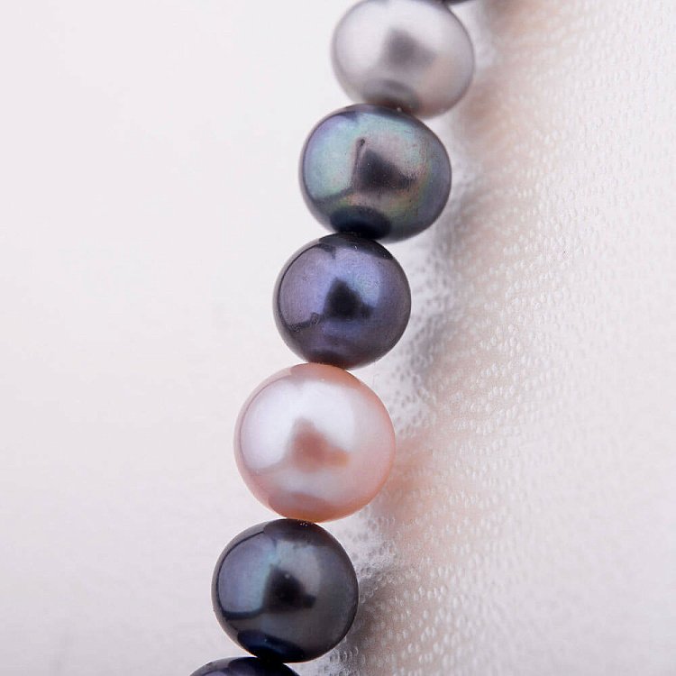 Колье из жемчуга бус3135 от ювелирного магазина Оникс - 2