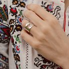 Серебряное кольцо "Моя Украина" 112211 от ювелирного магазина Оникс - 7