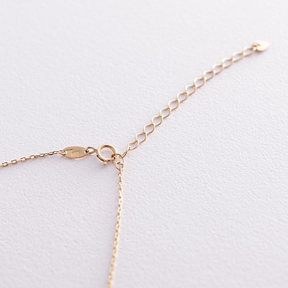 Кольє "Особливе" в жовтому золоті кол01916 №6