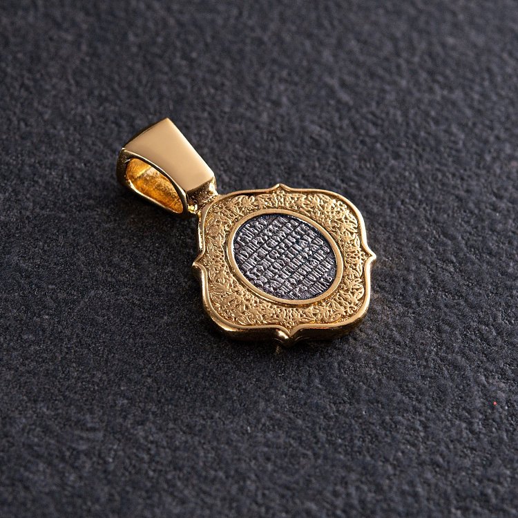 Срібна ладанка "Спас Нерукотворний" 132919 від ювелірного магазину Онікс - 2