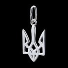 Срібна підвіска Герб України "Тризуб" 131694 от ювелирного магазина Оникс