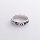 Чоловічий срібний перстень "Антистрес" (чорніння) TR-01-00006 от ювелирного магазина Оникс - 3