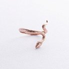 Кольцо "Змея" в красном золоте к07993 от ювелирного магазина Оникс - 4