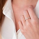 Золотое кольцо с бриллиантами кб0382nl от ювелирного магазина Оникс - 2