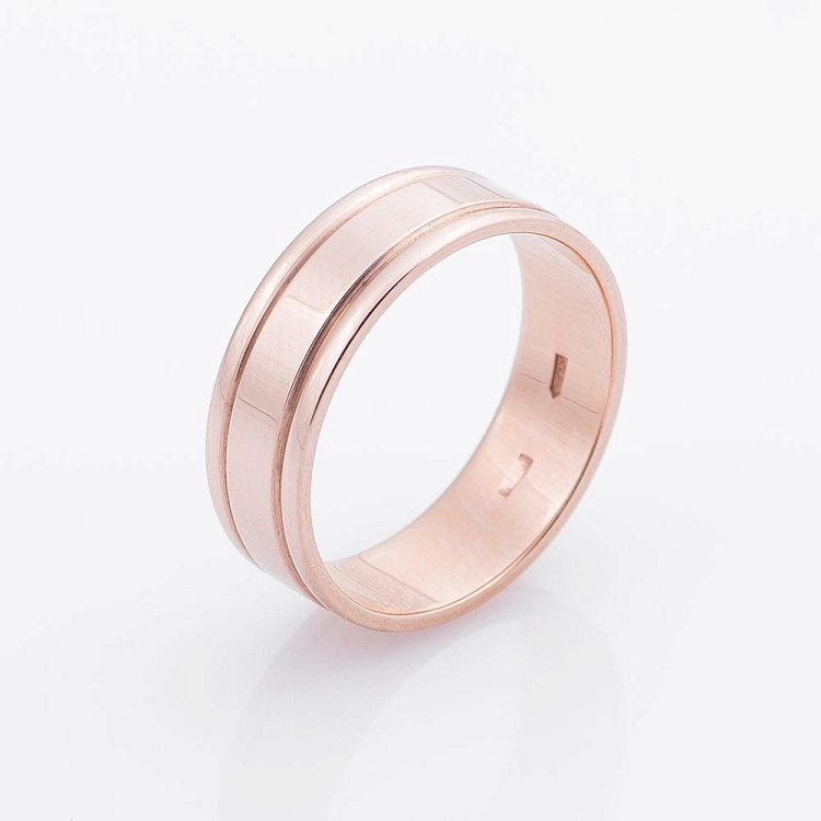 Обручальное кольцо обр000610 от ювелирного магазина Оникс