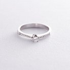 Помолвочное золотое кольцо с бриллиантами кб03048 от ювелирного магазина Оникс