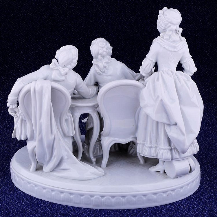 Статуэтка из фарфора (Richard Eckert, Volkstedt) стат2 от ювелирного магазина Оникс - 2