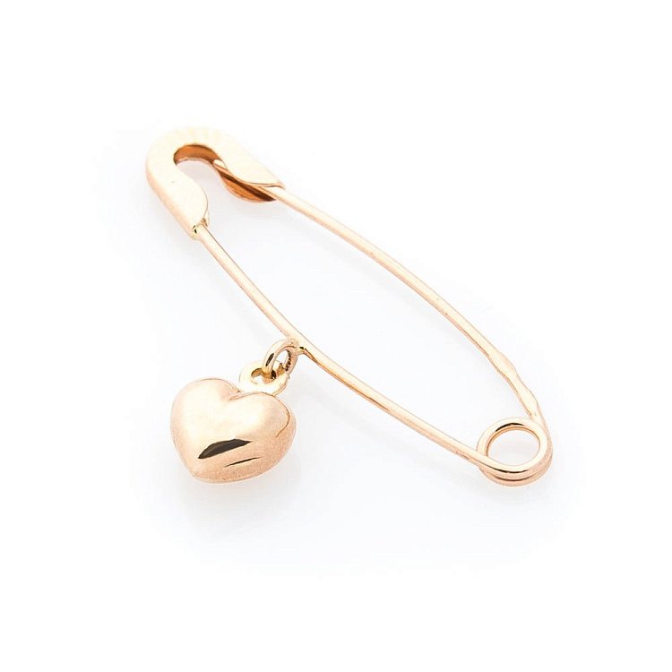 Золота шпилька "Сердечко" зак00249 від ювелірного магазину Онікс