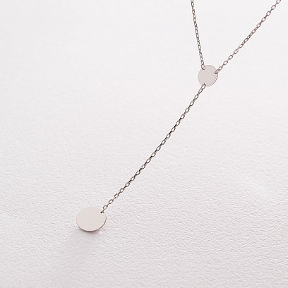 Золоте кольє з монетками (можливе гравіювання) кол01480 №4