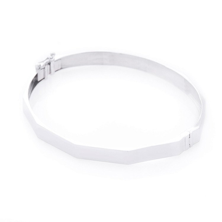 Жорсткий золотий браслет б04128 від ювелірного магазину Онікс - 1