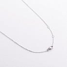 Золотое колье "Сердечко" с топазом и бриллиантами колб0190ca от ювелирного магазина Оникс - 2