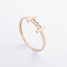 Кольцо "Patrice" в желтом золоте к08508 от ювелирного магазина Оникс