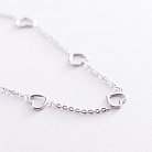 Серебряный браслет "Сердечки" 141508 от ювелирного магазина Оникс - 2