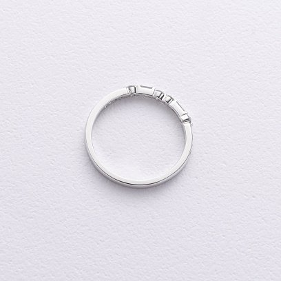 Золота каблучка з діамантами кб0562cha №3