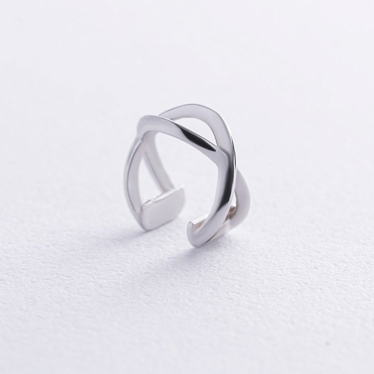 Каффа "Лея" у білому золоті с07758 від ювелірного магазину Онікс