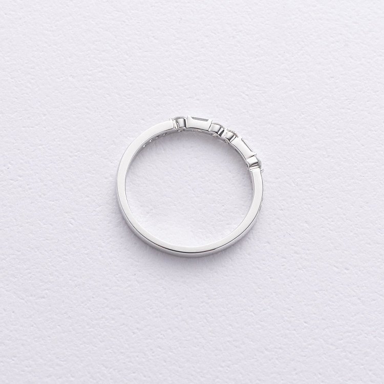 Золота каблучка з діамантами кб0562cha від ювелірного магазину Онікс - 2