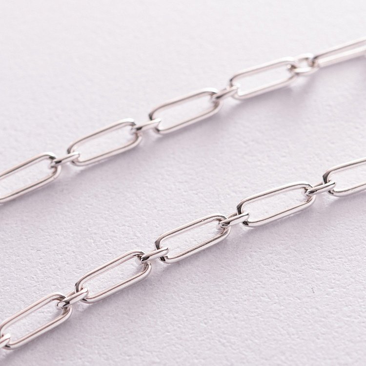 Серебряное колье "Цепочка с монетой" (возможна гравировка) 181186 от ювелирного магазина Оникс - 6