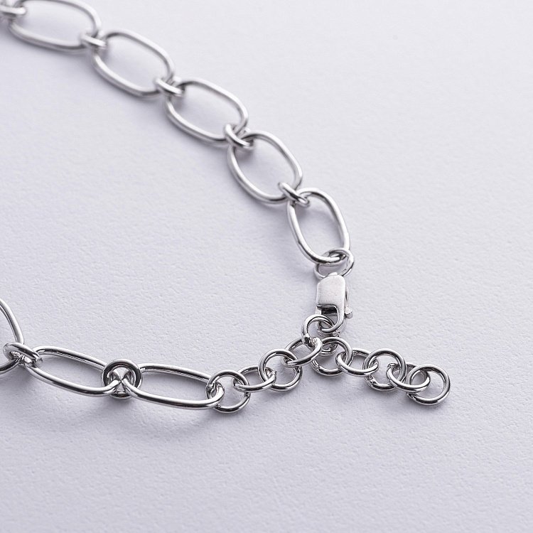 Срібне кольє "Вплив" 181101 від ювелірного магазину Онікс - 4