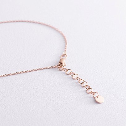 Золоте кольє "Монетки" 860417 №3