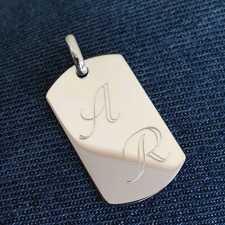 Серебряный жетон (маленький) 133349 от ювелирного магазина Оникс - 4