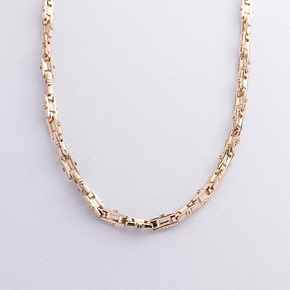 Мужская золотая цепочка ц00551 №3