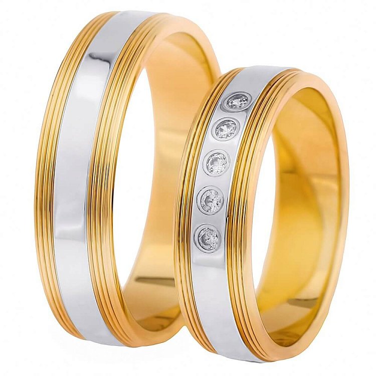 Обручальное кольцо обр000540 от ювелирного магазина Оникс - 6