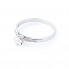 Золотое помолвочное кольцо с бриллиантами erdk130272 от ювелирного магазина Оникс - 1
