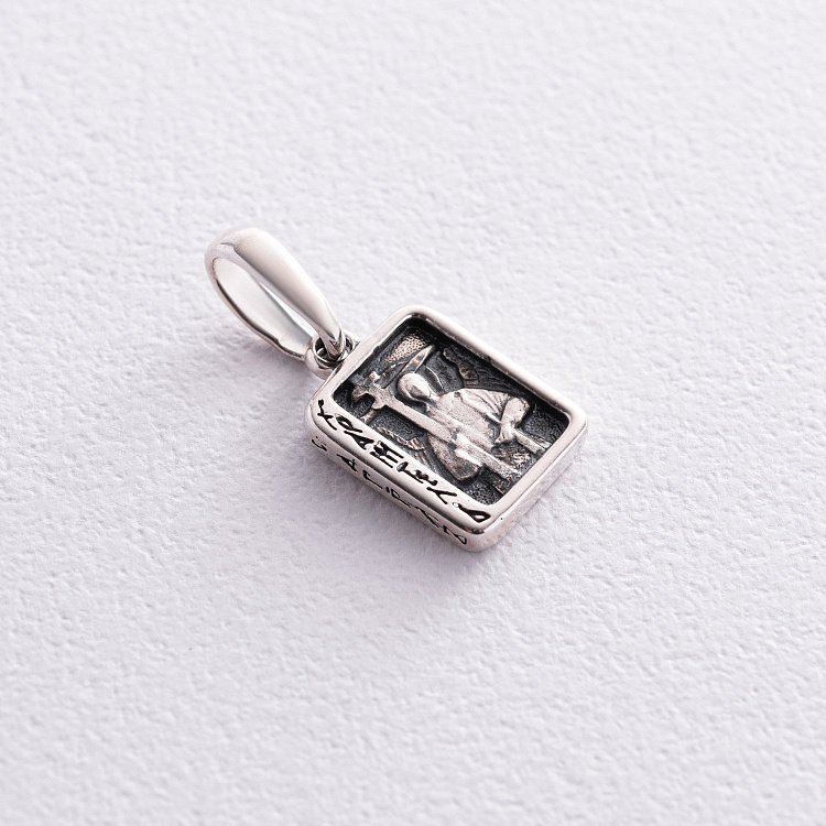 Серебряная ладанка с чернением 132885 от ювелирного магазина Оникс - 2