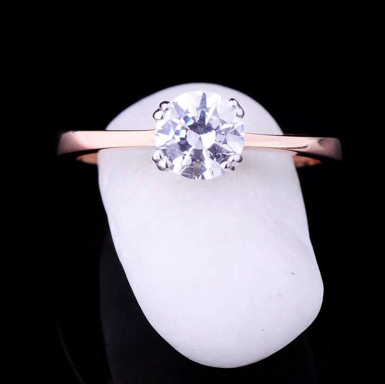 Каблучка (фіаніт) к01694 від ювелірного магазину Онікс