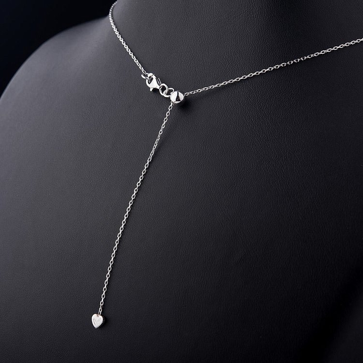 Серебряное колье "Ключик" 18464 от ювелирного магазина Оникс - 2