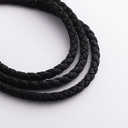 Ювелірний шнурок із золотою застібкою кол02654 №3