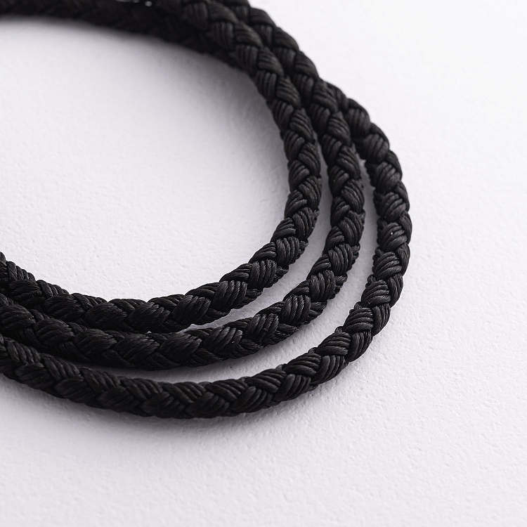 Ювелірний шнурок із золотою застібкою кол02654 від ювелірного магазину Онікс - 2