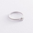 Золотое помолвочное кольцо с бриллиантом кб0357y от ювелирного магазина Оникс - 2