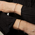 Жорсткий браслет "Kylie" у червоному золоті mini б05570 от ювелирного магазина Оникс - 1