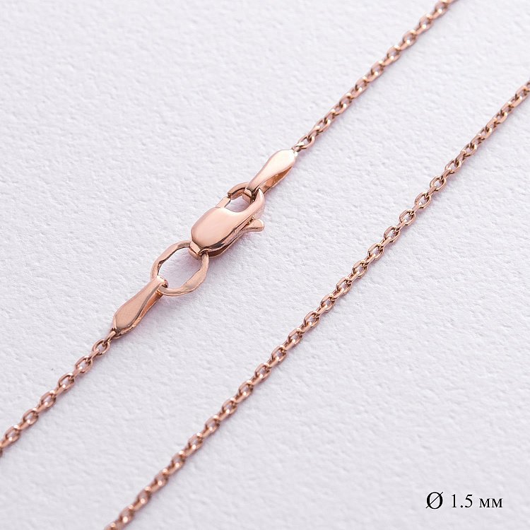 Золотий ланцюжок (Якірне плетіння - 1.5 мм) ч10172 від ювелірного магазину Онікс