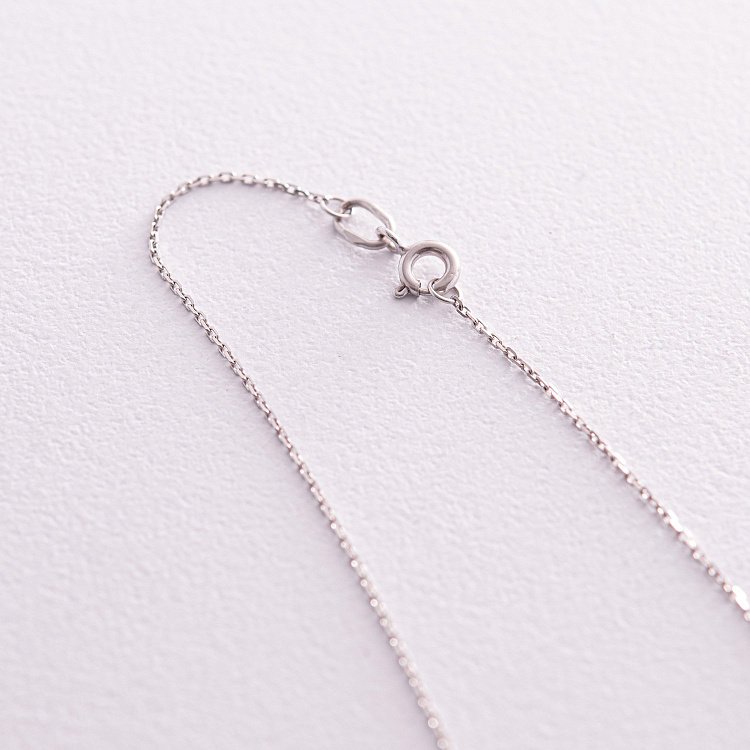 Золотое колье "Сердечки" с бриллиантами 738631121 от ювелирного магазина Оникс - 4