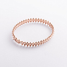 Жорсткий золотий браслет "Тереза" б05821 от ювелирного магазина Оникс - 2