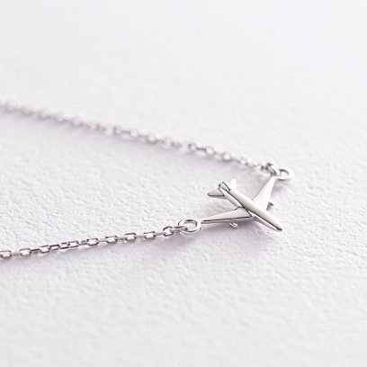 Браслет в белом золоте "Кругосветное путешествие" б04564 №3