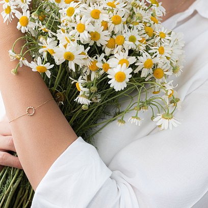 Браслет "Гармония" в желтом золоте б04470 №3