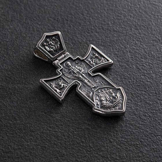 Православний хрест "Розп'яття. Ангел Хранитель" 13582 №3