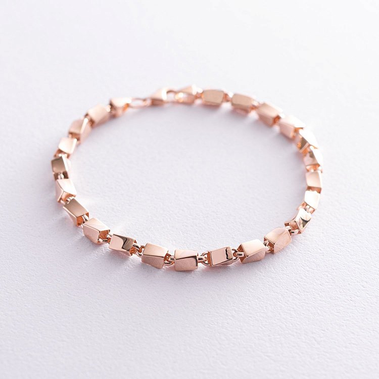 Браслет "Celeste" в красном золоте  б04536 от ювелирного магазина Оникс